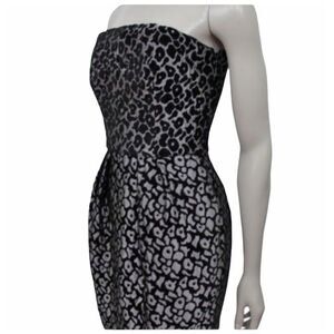 Rachel Roy Leopard Metallic Bubble Dress